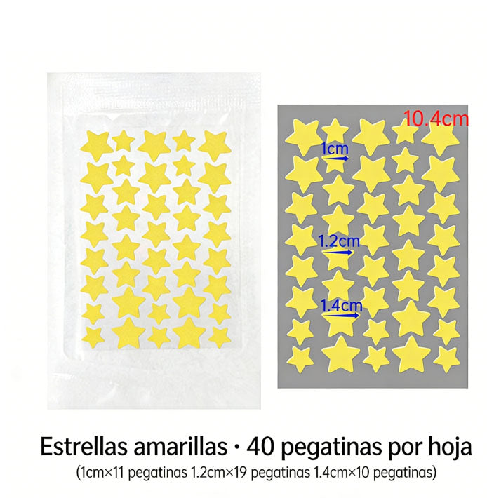 AliExpress In-Stock Cartoon Pimple Patches Cute Cat Paw Ice Cream pe Acne Covering Patch Portable Shaped Acne Clearing Patch Wholesale