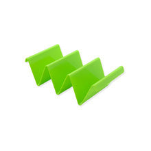 Organizador de Tacos Triangular | Soporte Multicolor con Diseño de Onda para Tortillas y Pancakes Mexicanos