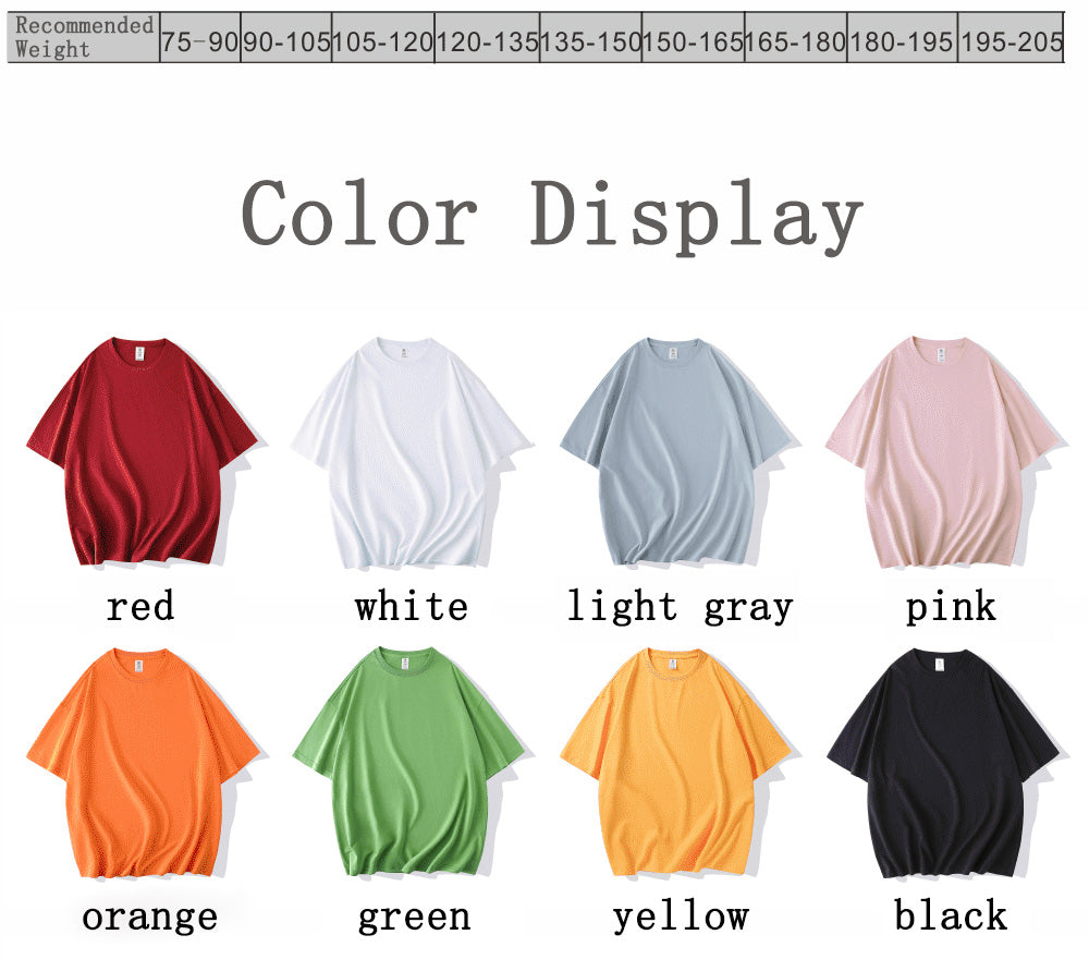 Custom T-Shirt – Logo & Graphic Printing | Ice Silk or Cotton | Multiple Colors & Neck Styles