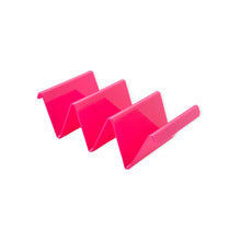 Organizador de Tacos Triangular | Soporte Multicolor con Diseño de Onda para Tortillas y Pancakes Mexicanos