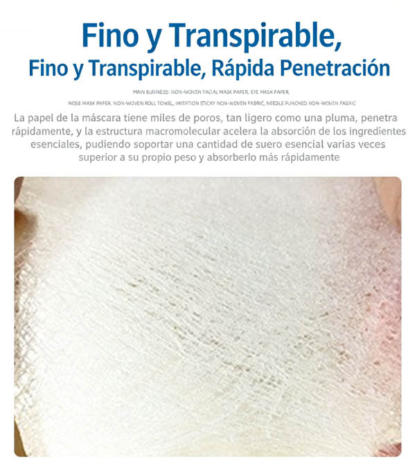 Mascarilla desechable de tela de seda 384: fibra de cobre y amonio, ligera, invisible, adhesiva, transparente y elástica.