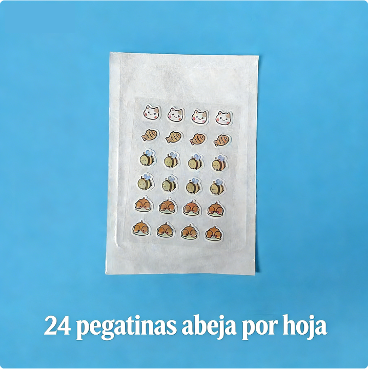 AliExpress In-Stock Cartoon Pimple Patches Cute Cat Paw Ice Cream pe Acne Covering Patch Portable Shaped Acne Clearing Patch Wholesale