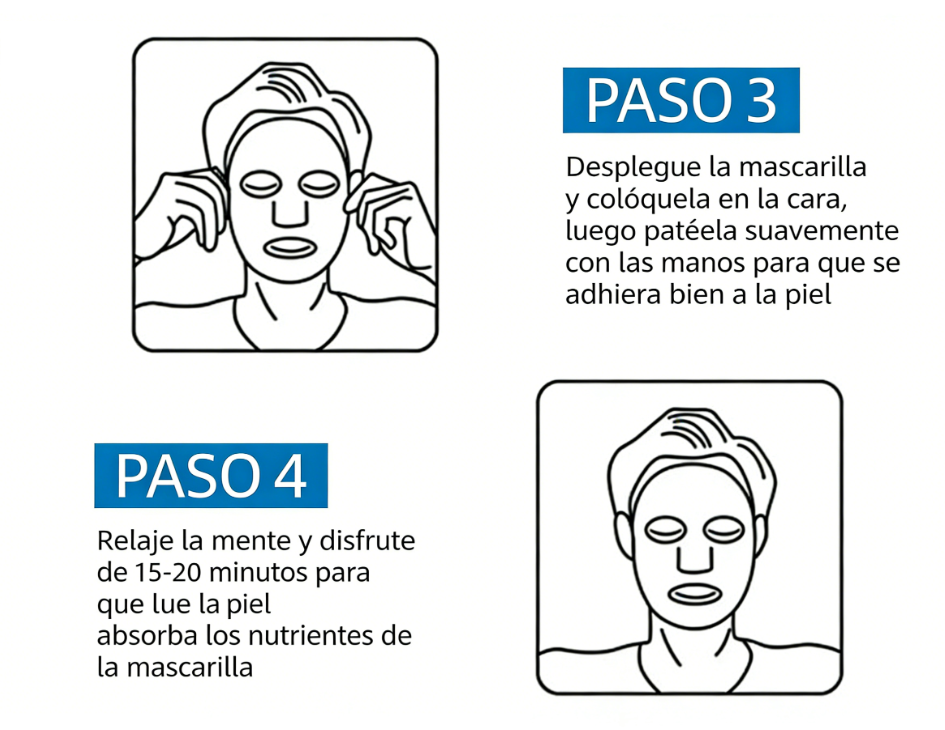 Mascarilla desechable de tela de seda 384: fibra de cobre y amonio, ligera, invisible, adhesiva, transparente y elástica.