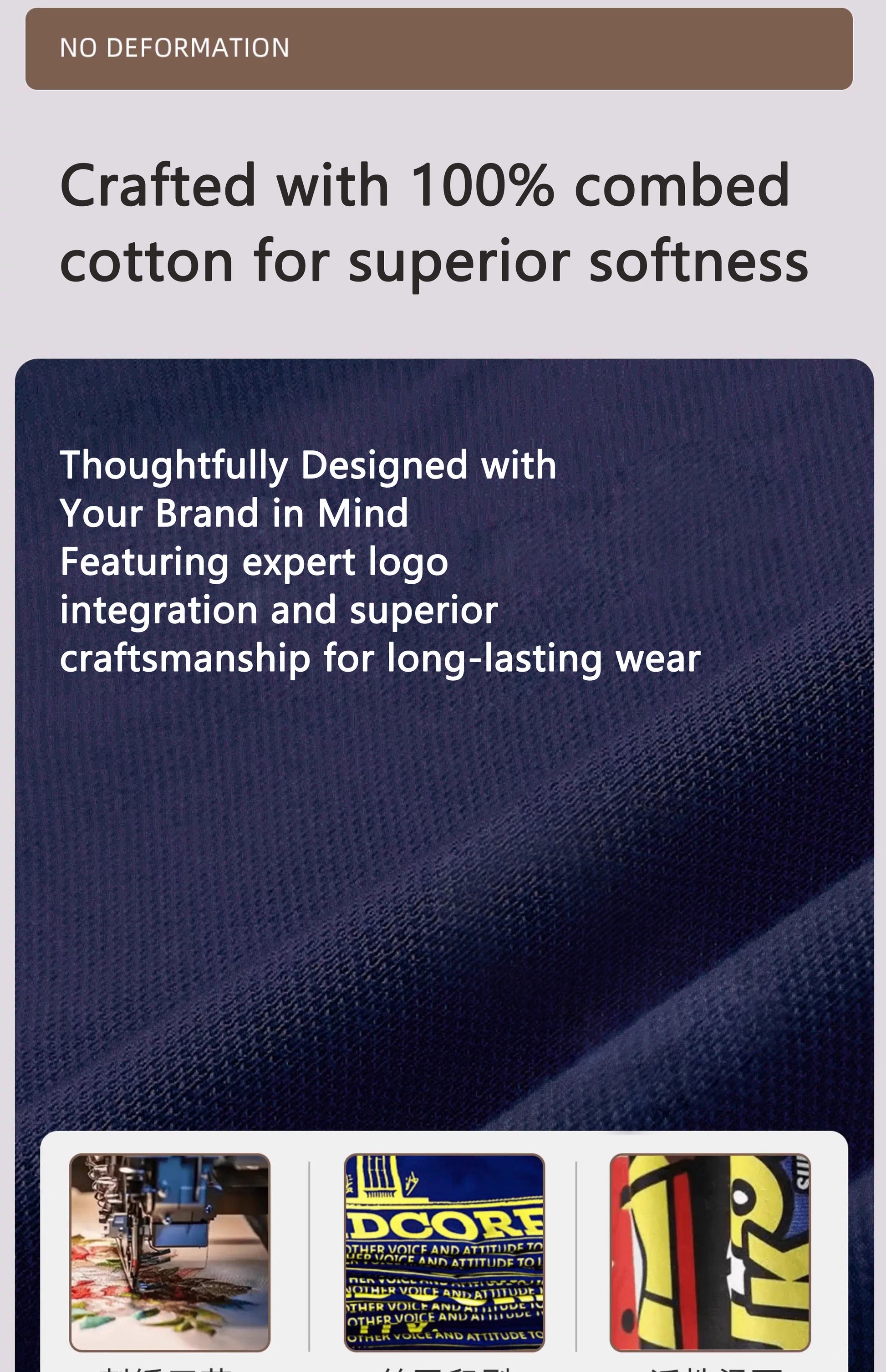 Custom T-Shirt – Logo & Graphic Printing | Ice Silk or Cotton | Multiple Colors & Neck Styles