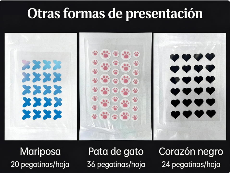 AliExpress In-Stock Cartoon Pimple Patches Cute Cat Paw Ice Cream pe Acne Covering Patch Portable Shaped Acne Clearing Patch Wholesale