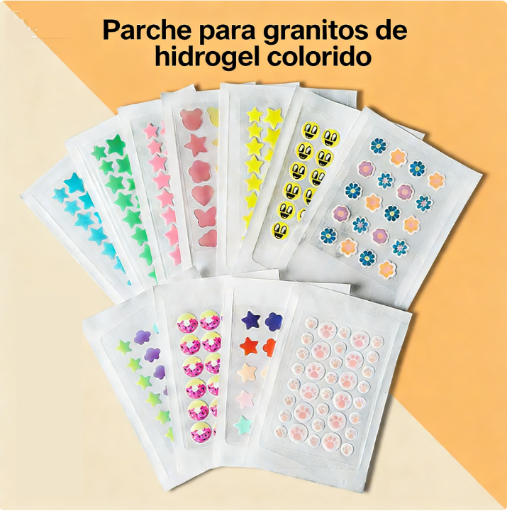 AliExpress In-Stock Cartoon Pimple Patches Cute Cat Paw Ice Cream pe Acne Covering Patch Portable Shaped Acne Clearing Patch Wholesale