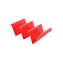 Organizador de Tacos Triangular | Soporte Multicolor con Diseño de Onda para Tortillas y Pancakes Mexicanos