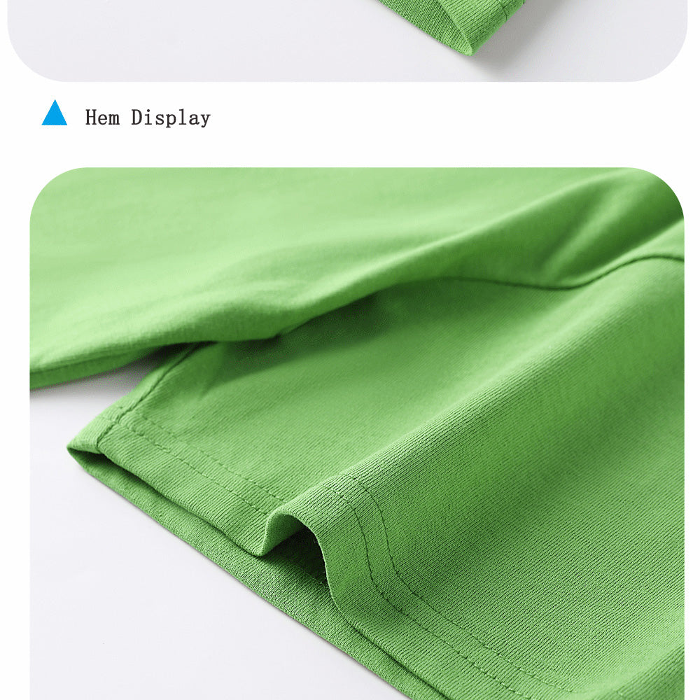 Custom T-Shirt – Logo & Graphic Printing | Ice Silk or Cotton | Multiple Colors & Neck Styles