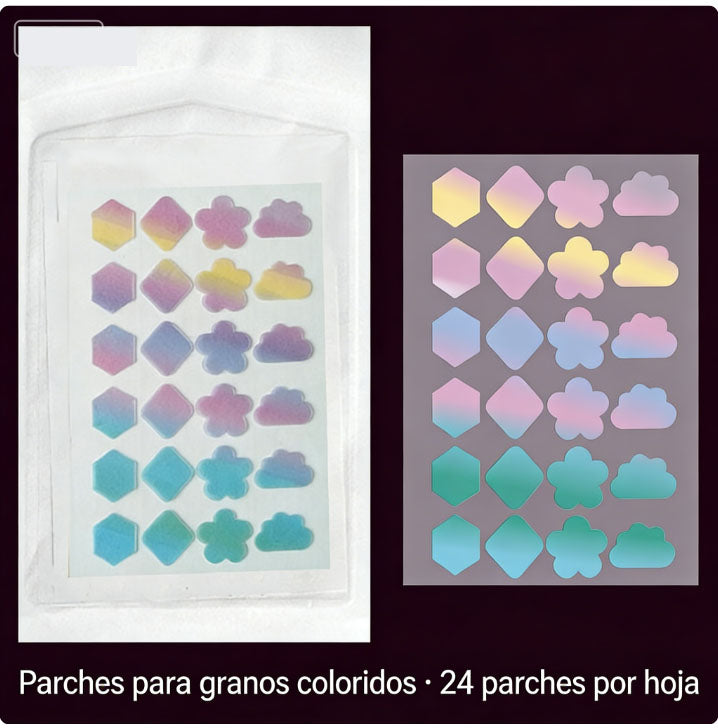 AliExpress In-Stock Cartoon Pimple Patches Cute Cat Paw Ice Cream pe Acne Covering Patch Portable Shaped Acne Clearing Patch Wholesale