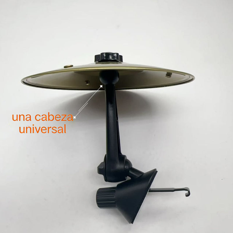 Adorno de Salida de Aire para Auto - Címbalo de Percusión con Sonido al Golpe (Nuevo Modelo)